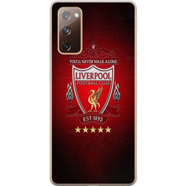 Samsung Galaxy S20 FE Gennemsigtig cover YNWA Liverpool