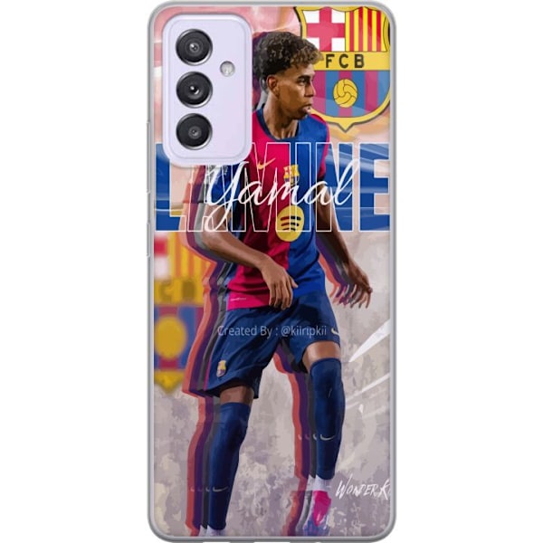 Samsung Galaxy A82 5G Läpinäkyvä kuori Lamine Yamal FCB