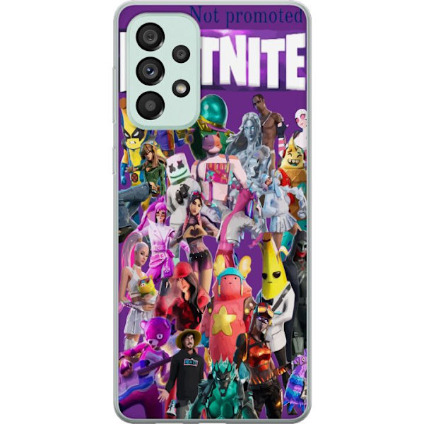 Samsung Galaxy A73 5G Gennemsigtig cover Fortnite