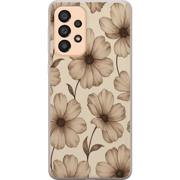 Samsung Galaxy A33 5G Genomskinligt Skal Pastel Rush