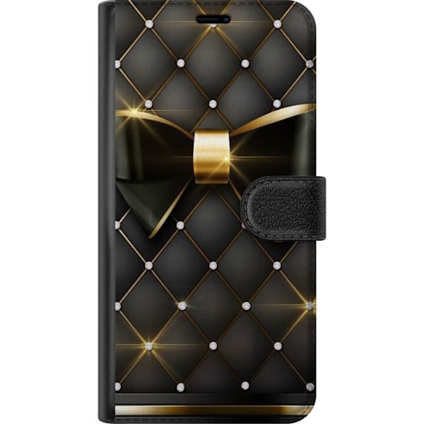 Samsung Galaxy S9 Lommeboketui Gullrosett