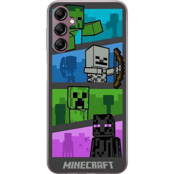 Samsung Galaxy A14 5G Gennemsigtig cover Minecraft