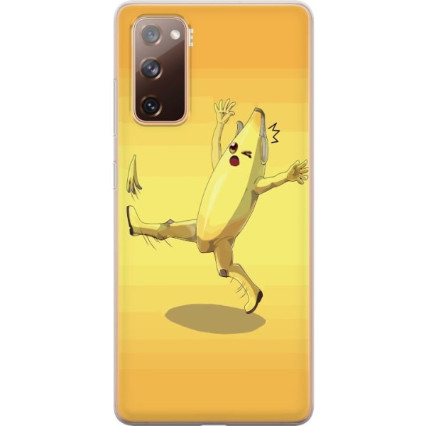 Samsung Galaxy S20 FE Läpinäkyvä kuori Fortnite Banaani