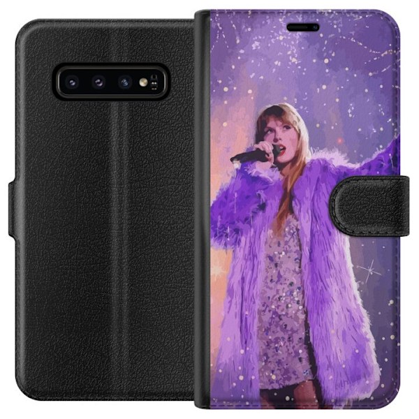 Samsung Galaxy S10 Lompakkokotelo Taylor Swift