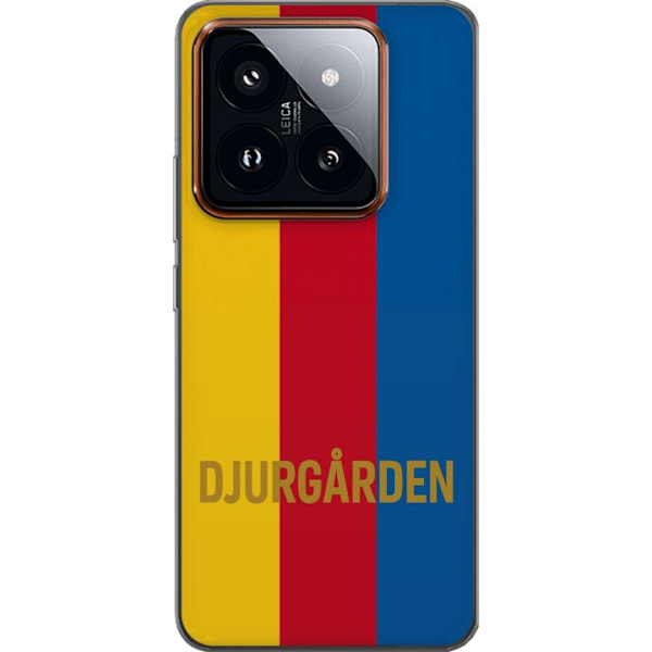 Xiaomi 14 Pro Gjennomsiktig deksel Djurgården – fotball