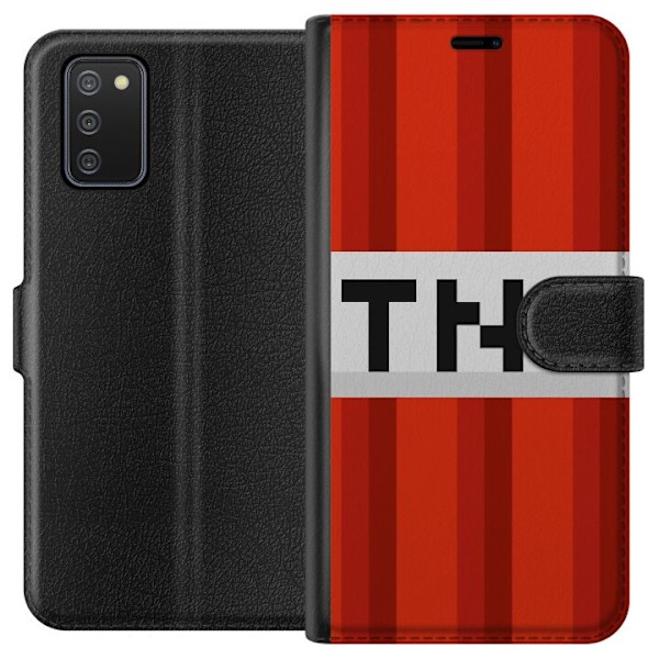 Samsung Galaxy A02s Lompakkokotelo Minecraft TNT