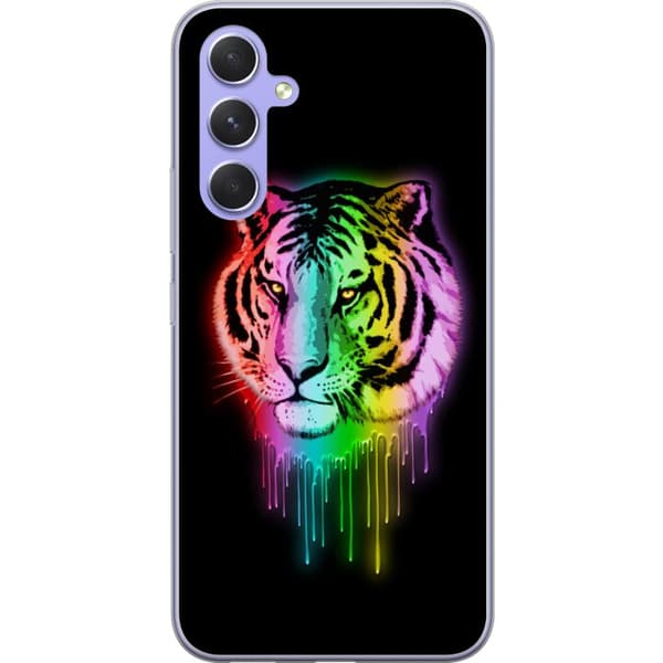Kompatibelt Mobildeksel til Samsung Galaxy A54 Neon Tiger