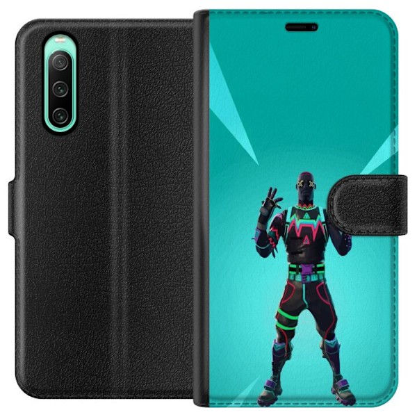 Sony Xperia 10 IV Plånboksfodral black knight fortnite