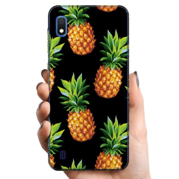 Samsung Galaxy A10 TPU Matkapuhelimen kuori Ananas