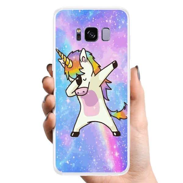 Samsung Galaxy S8 TPU Mobilcover Enhjørning