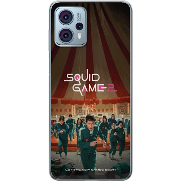 Motorola Moto G23 Gennemsigtig cover Squid Game 2 - Forår