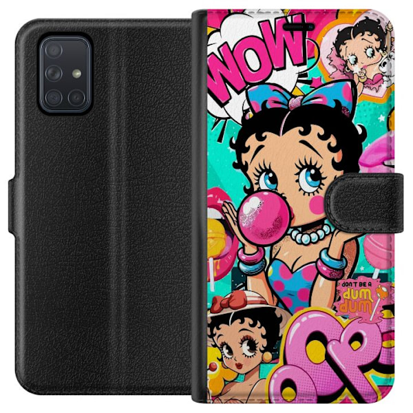 Samsung Galaxy A71 Lommeboketui Betty Boop