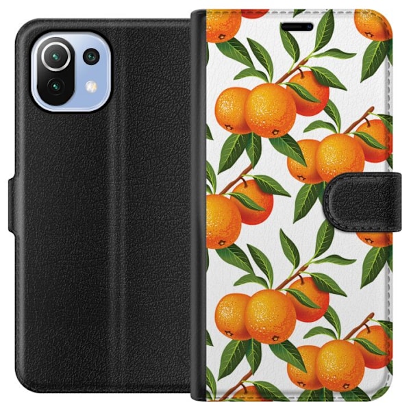 Xiaomi Mi 11 Lite Tegnebogsetui Appelsin