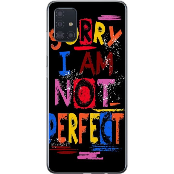 Samsung Galaxy A51 Gennemsigtig cover Sorry