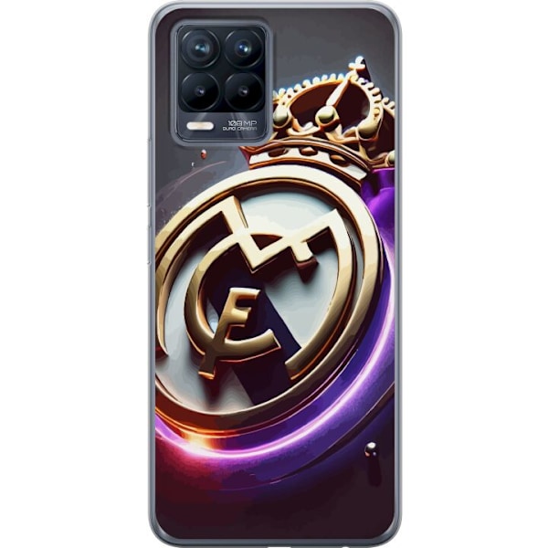 Realme 8 Gennemsigtig cover Real Madrid CF