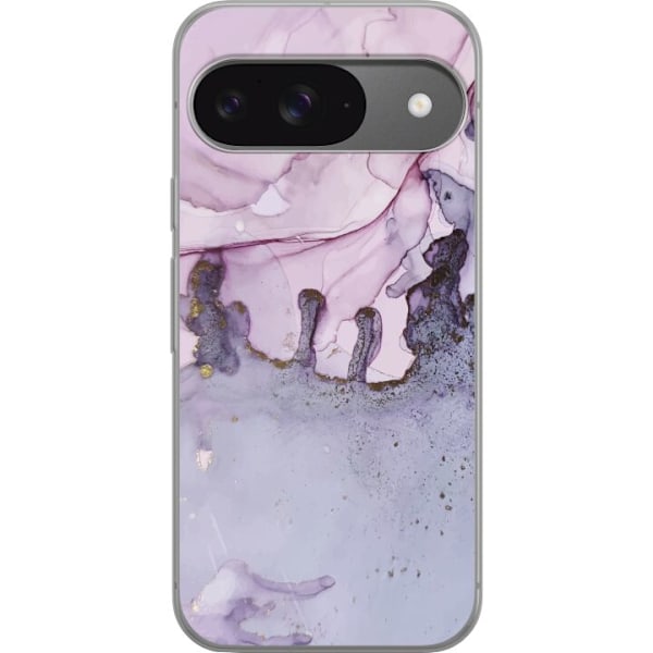 Google Pixel 9 Gennemsigtig cover Marmor