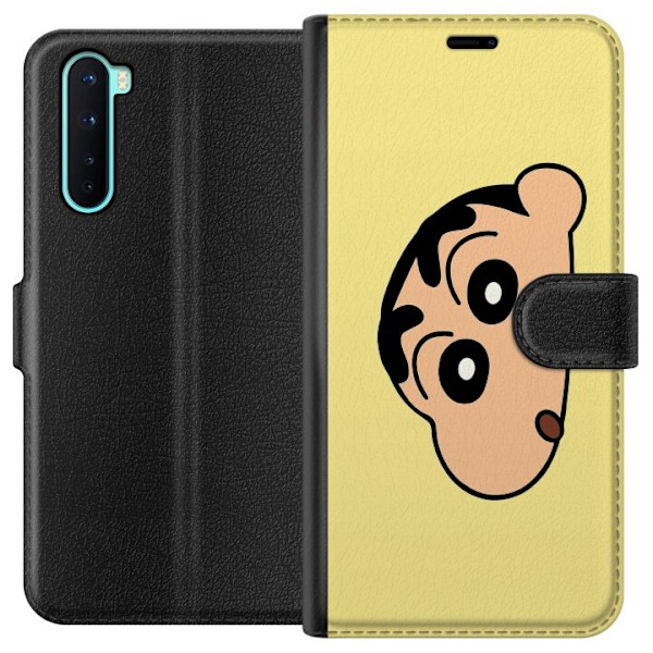OnePlus Nord Tegnebogsetui Peeking Shinchan