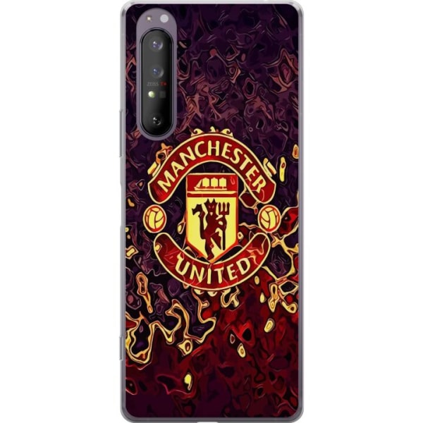 Sony Xperia 1 II Gennemsigtig cover Manchester United