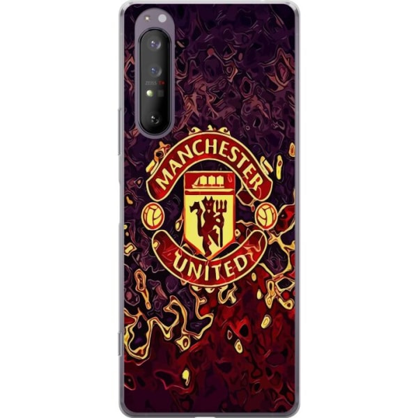 Sony Xperia 1 II Läpinäkyvä kuori Manchester United