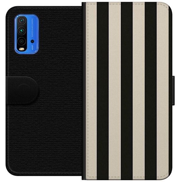 Xiaomi Redmi Note 9 4G Plånboksfodral Line Flow