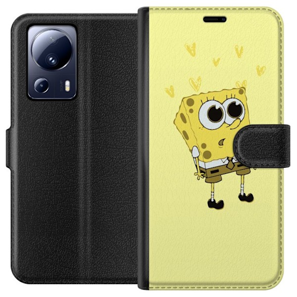 Xiaomi 13 Lite Plånboksfodral SpongeBob SquarePants