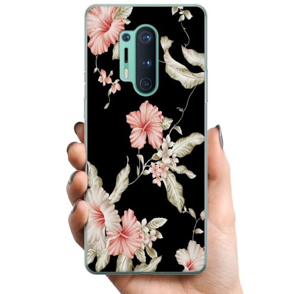 OnePlus 8 Pro TPU Mobilskal Blommor