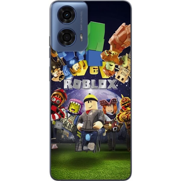 Motorola Moto G24 Gjennomsiktig deksel Roblox Verden - Spillev