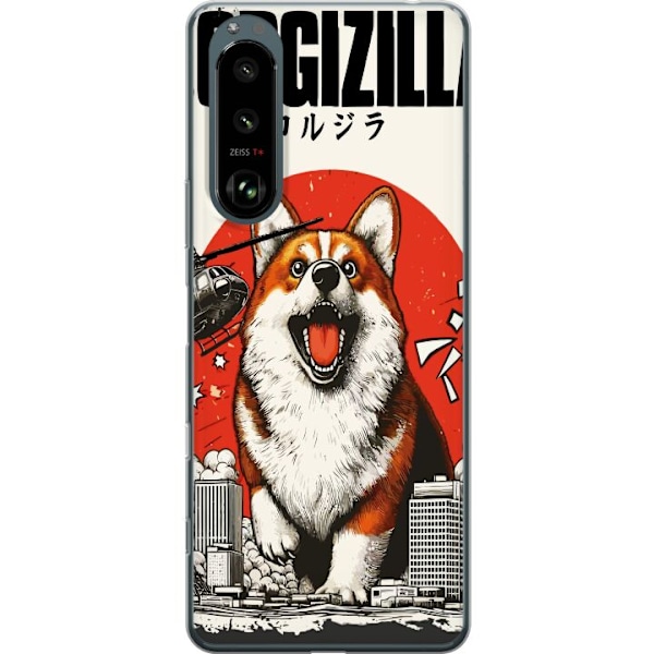 Sony Xperia 5 III Gennemsigtig cover Corgizilla