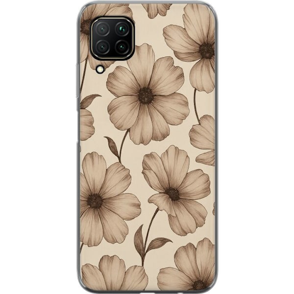 Huawei P40 lite Läpinäkyvä kuori Pastel Rush
