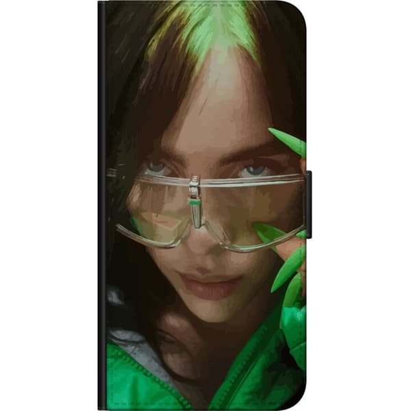 Kompatibel Tegnebogsetui til Samsung Galaxy A03s Billie Eilish