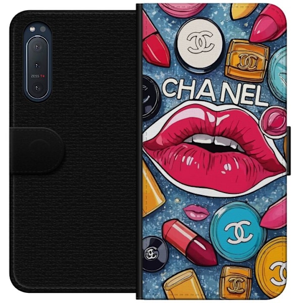 Sony Xperia 5 II Plånboksfodral Chanel Lips