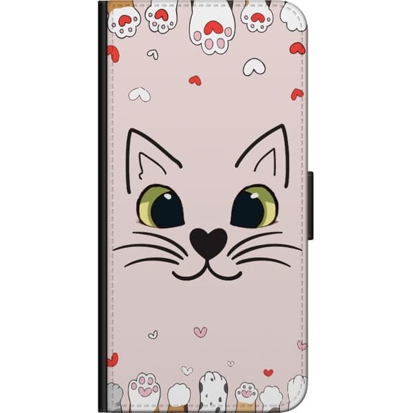 Kompatibel Tegnebogsetui til OnePlus 9 Pro Mjooo Katt