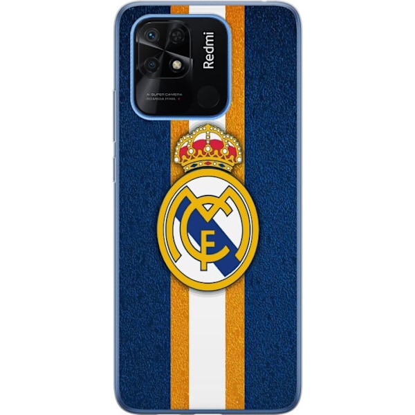 Xiaomi Redmi 10C Gennemsigtig cover Real Madrid CF