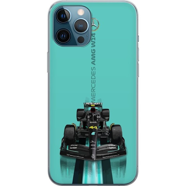 Apple iPhone 12 Pro Max Genomskinligt Skal Mercedes F1