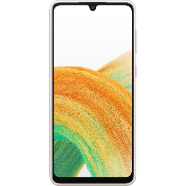 Samsung Galaxy A33 5G Gjennomsiktig deksel sommerfugl