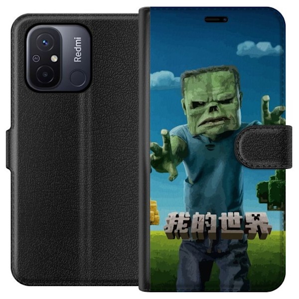 Xiaomi Redmi 12C Tegnebogsetui A Minecraft Movie