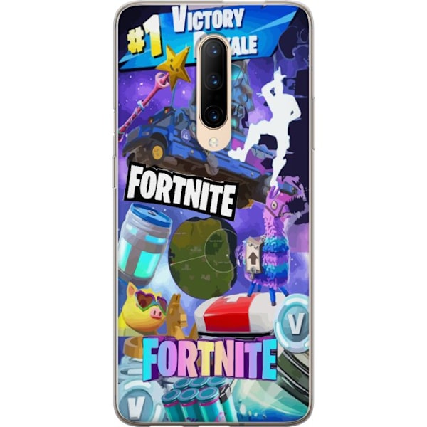 OnePlus 7 Pro Läpinäkyvä kuori Fortnite