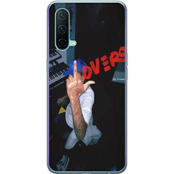 OnePlus Nord CE 5G Genomskinligt Skal Lovers Mystical Romance Kärlek Mystik Design Romantiskt Motiv Populärt Grafiskt Mönster Fashion Stil