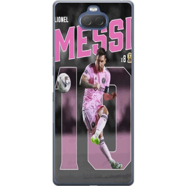 Sony Xperia 10 Läpinäkyvä kuori Lionel Messi