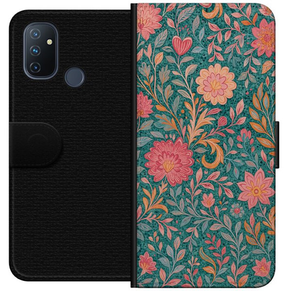 OnePlus Nord N100 Lommeboketui Floral Dream