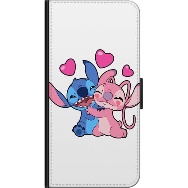 Kompatibelt Plånboksfodral till Samsung Galaxy A20s Lilo & Stitch
