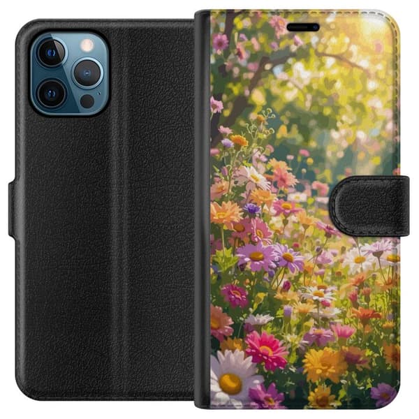 Kompatibelt Plånboksfodral till Apple iPhone 12 Pro Max Floral Pattern