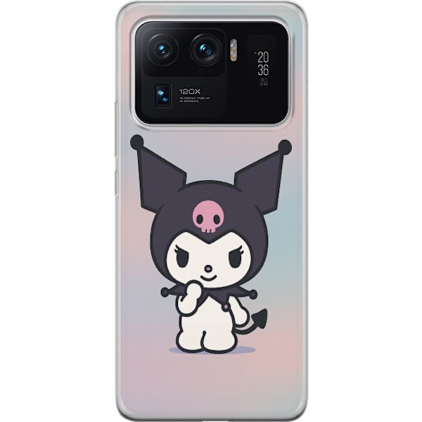 Xiaomi Mi 11 Ultra Gennemsigtig cover Kawaii Sanrio Kuromi