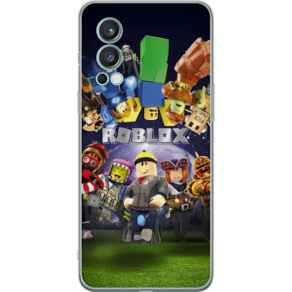 OnePlus Nord 2 5G Gennemsigtig cover Roblox Verden - Gaming Eventyr for Børn og Unge