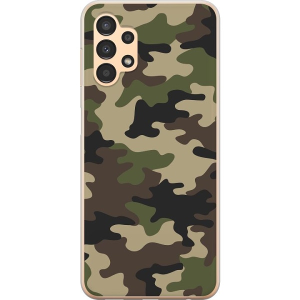 Samsung Galaxy A13 Kuori / Matkapuhelimen kuori - Metsä camo