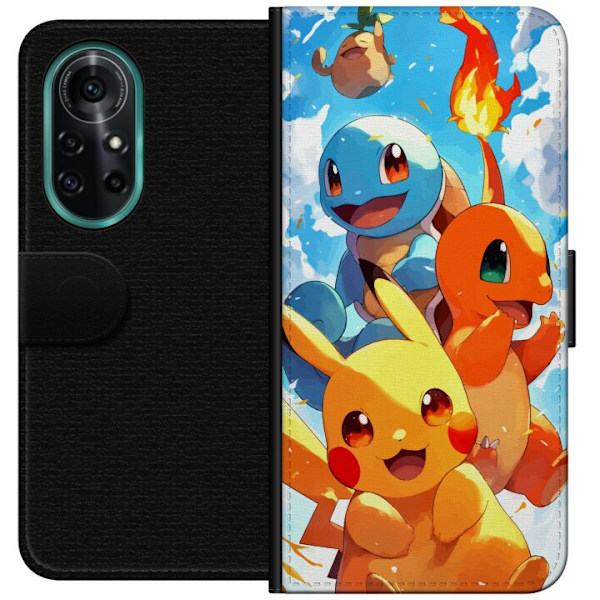 Huawei nova 8 Pro Tegnebogsetui Pocket Creatures - inspireret af Pokémon uden at nævne navnet