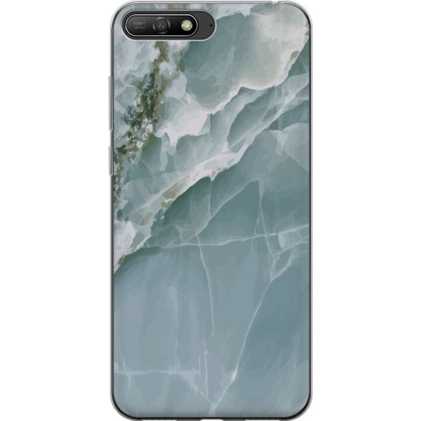 Huawei Y6 (2018) Gennemsigtig cover Marmor Ishøj