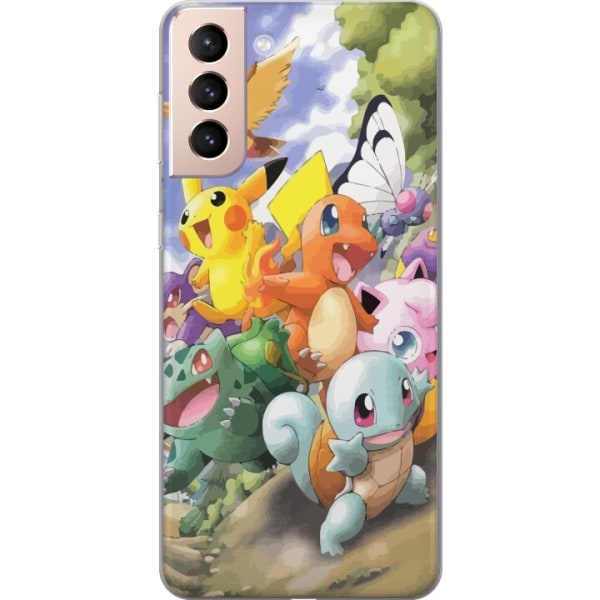 Samsung Galaxy S21 Gennemsigtig cover Pokemon