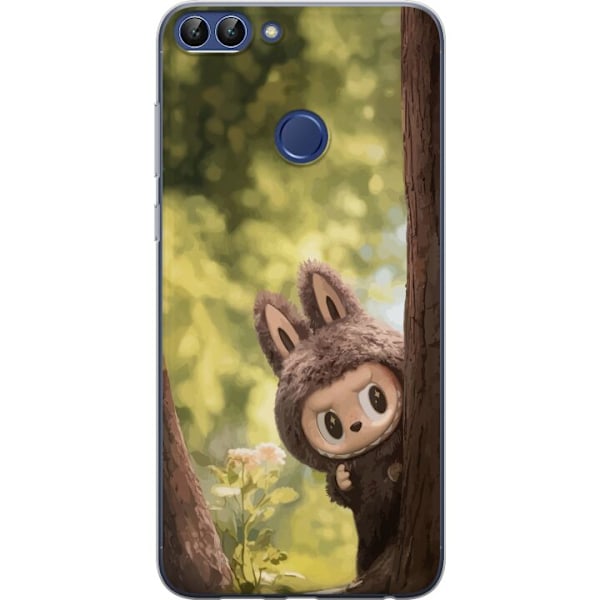 Huawei P smart Läpinäkyvä kuori Labubu Graffiti Vibes – K