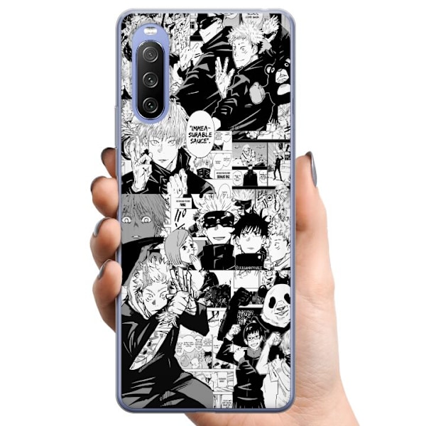 Sony Xperia 10 III TPU Mobildeksel Jujutsu Kaisen
